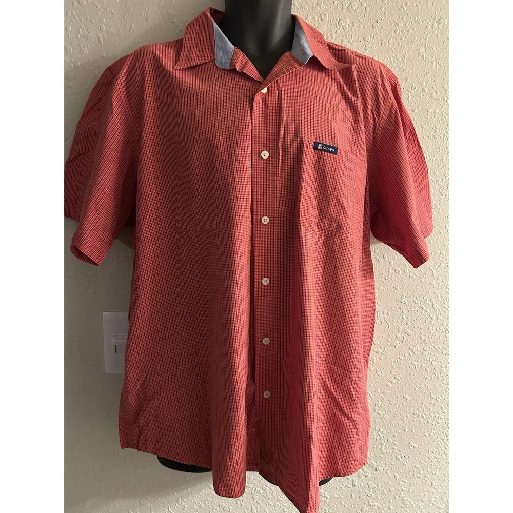 XL/TG Chaps Button Front Shirt #1296*8